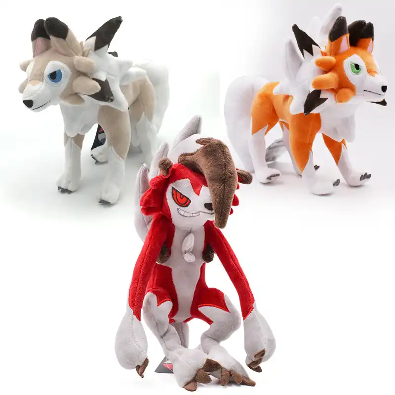 dusk lycanroc plush