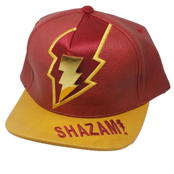

Shazam Shield Baseball Caps Cosplay Prop Hat Stage Collection Collection Gift Prop Drop Ship