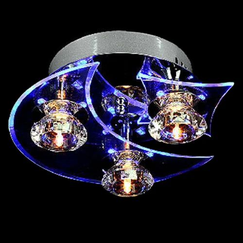 NFLC Contemporary LED Crystal Pendant Lamp Lighting Chandelier