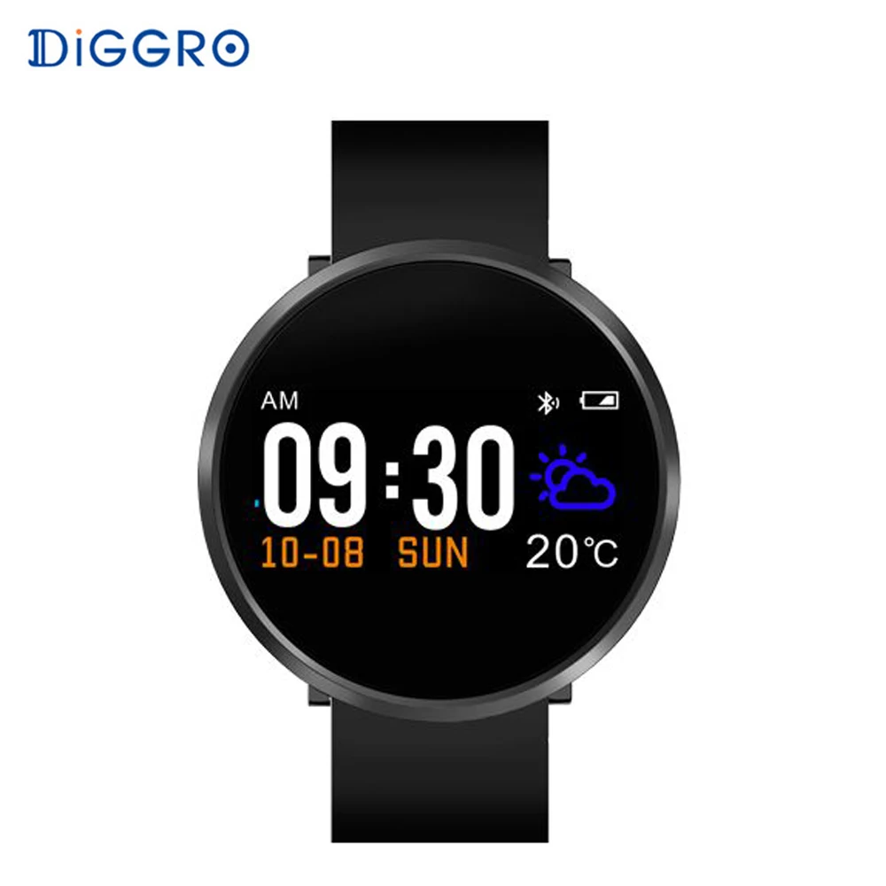 

Diggro S3 Smart Watch Waterproof Heart Rate Monitor Blood Pressure Oxygen Fashion for Men Women Fitness Smartwatch watches