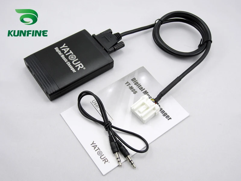 محول الموسيقى الرقمي للسيارة مهايئ Usb Sd Aux Mp3 واجهة راديو ستيريو للسيارة قالب هاتف بلوتوث ووحدة تحكم اختيارية لمازدا Car Mp3 Players Aliexpress