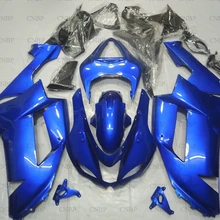 Ниндзя Zx-6r 2007-2008 Пластик Подарочный комплект обтекателя для мотоцикла Кавасаки-ниндзя Zx-6r 08 набор для всего тела для Kawasaki Zx6r 08 синий кузов