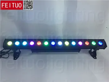 

8pieces Flycase packing 14x30w rgb cob led wall washer IP65 led wall light disco light