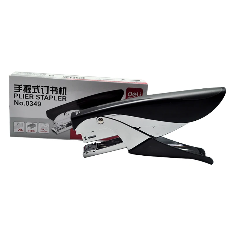 Deli Plier Staplers Labor-saving Stapler Multi-function Thickening Binding Machine Student Standard Stapler Office Stationery