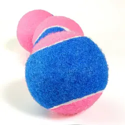 Игрушки шарики для собак игрушка для кошек Радужный шарик Милая жевательная игрушка для домашнего питомца игрушки мастикат тренировочный