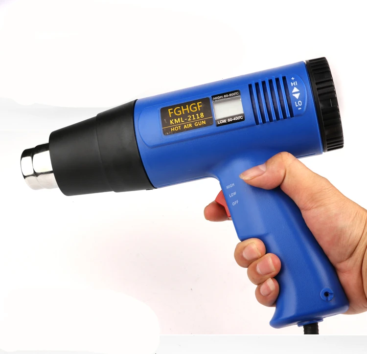 

2000W AC220 LODESTAR Digital Electric Hot Air Gun Temperature-controlled Heat IC SMD Quality Welding Tools Adjustable