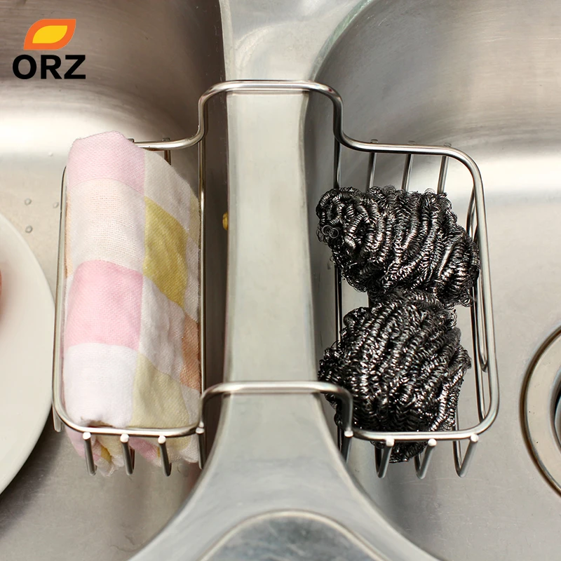 ORZ بالوعة تخزين الرف الفولاذ المقاوم للصدأ 2 الوجهين بالوعة سلة تصفية المطبخ تنظيف فلتر تصريف المياه حامل سلة التخزين ORZ بالوعة تخزين الرف الفولاذ المقاوم للصدأ 2 الوجهين بالوعة سلة تصفية المطبخ تنظيف فلتر تصريف المياه حامل سلة التخزين
