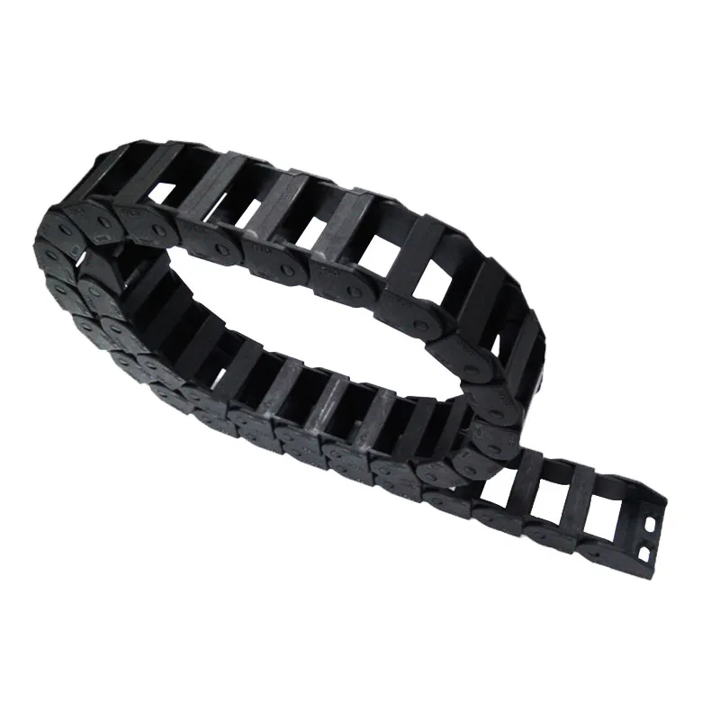 

Free Shipping 18x37mm 1Meter 100cm 40" Bridge Non Opening Plastic Drag Chain Wire Cable Carrier Tanks Chain With Joints
