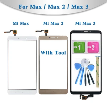 

Replacement High Quality For Xiaomi Mi Max / Max 2 / Max 3 Max1 Max2 Max3 Touch Screen Digitizer Sensor Outer Glass Lens Panel