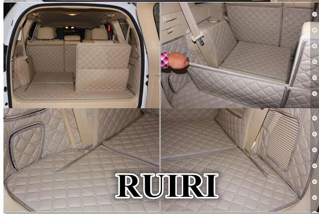 Хорошо! Специальные коврики для багажника автомобиля для Toyota Land Cruiser Prado 150 7 мест прочный грузовой лайнер загрузки ковры для Prado-2010