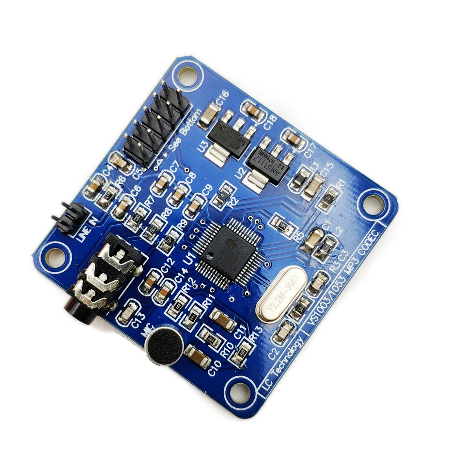 VS1003B VS1053 MP3 декодирующий модуль, микрофонная головка, STM32 микроконтроллер макетная плата аксессуары