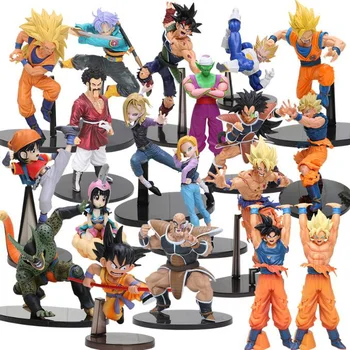 

8-30cm Dragon Ball Z SCultures Big Budoukai Series Action Figure Lazuli Nappa Raditz Goku Trunks Vegeta Satan Collection Model