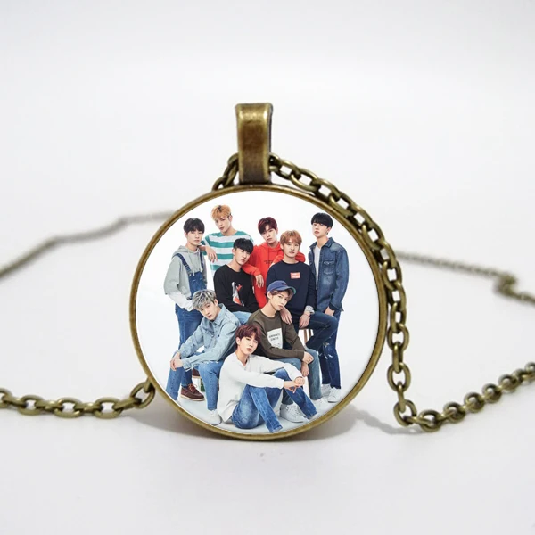 Kpop Stray Kids Necklace Korean Men's Team Fans Gifts Fashion Pendant
