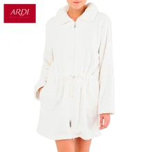 Домашний халат из очень мягкого флиса-микровелюра с двусторонним ворсом R2415-48