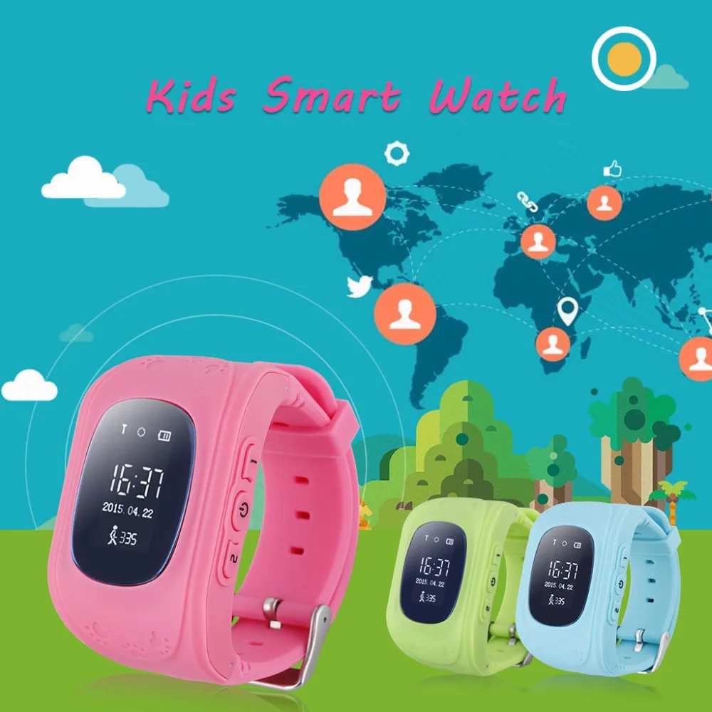 oled m01 kids gps bluetooth smart watch