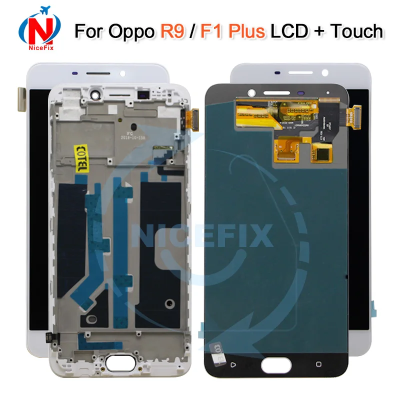 ЖК-дисплей 5 дюйма для OPPO R9 R9m R9tm X9009 детали замены oppo F1 plus бесплатная доставка |