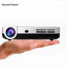Hot selling !DLP 3Led Micro Full HD 1080P 200inch big screen shutter 2D to 3D mini pocket projector Beamer Proyector