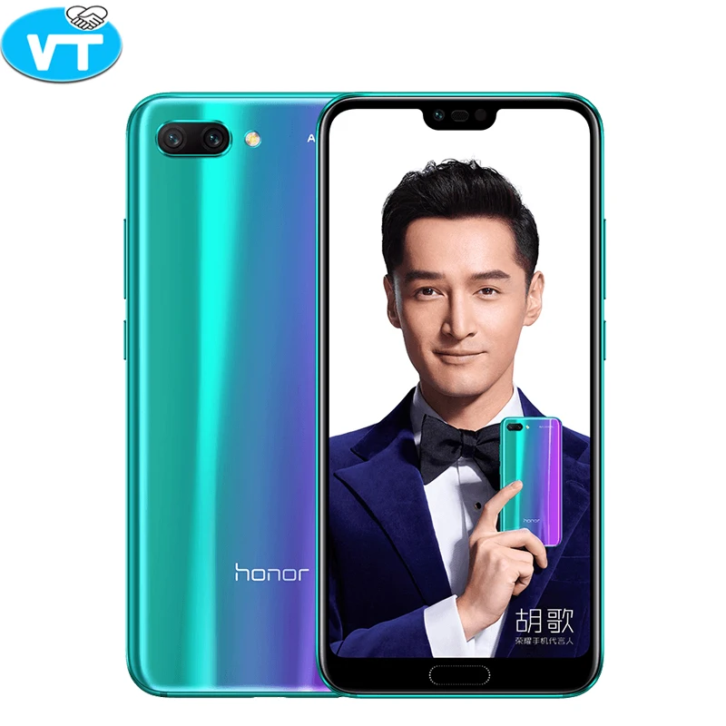 Оригинальный huawei honor 10 4G мобильный телефон LTE 4/6 ГБ Оперативная память 128
