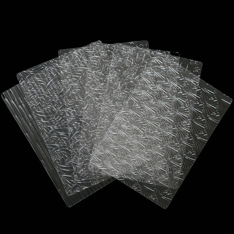 New Arrival 6PCS Different Plastic Pattern Texture Mat Fondant Cake