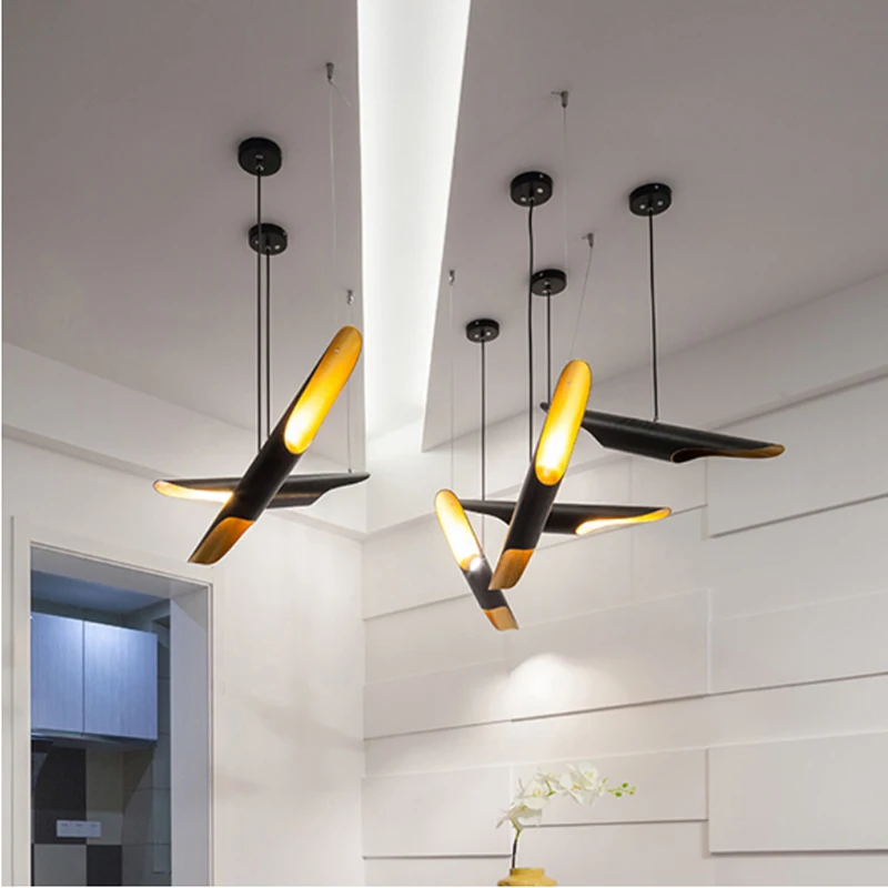 

Postmodern Chandelier Office Light Duplex House Villa Stairwell Light House Model House Clothing Store LED Lighting fixture led