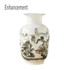 New Chinese Style Gourd Vase Jingdezhen Classical Porcelain Kaolin Flower Vase Home Decor Handmade Shining Famille Rose Vases 2