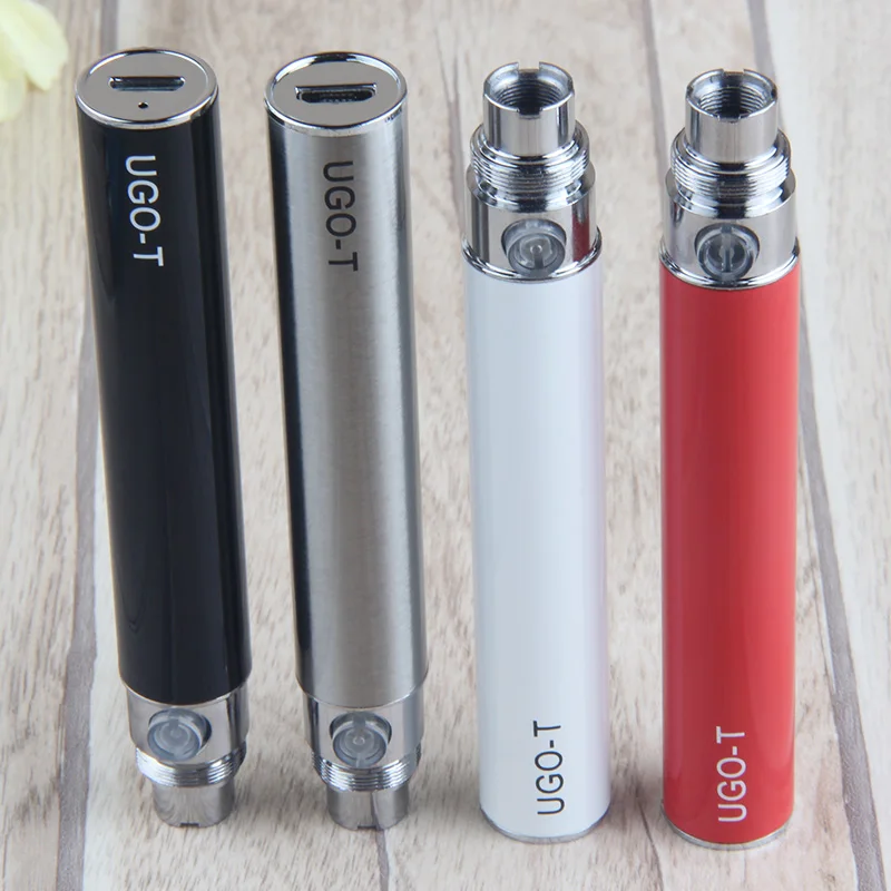 1 шт. UGO T+ USB Зарядное устройство 650/900/1100 мАч вейпер 510 vape ручка микро-ego t, крутящийся испаритель электронная сигарета для ce4/h2/mt3 Атомайзер
