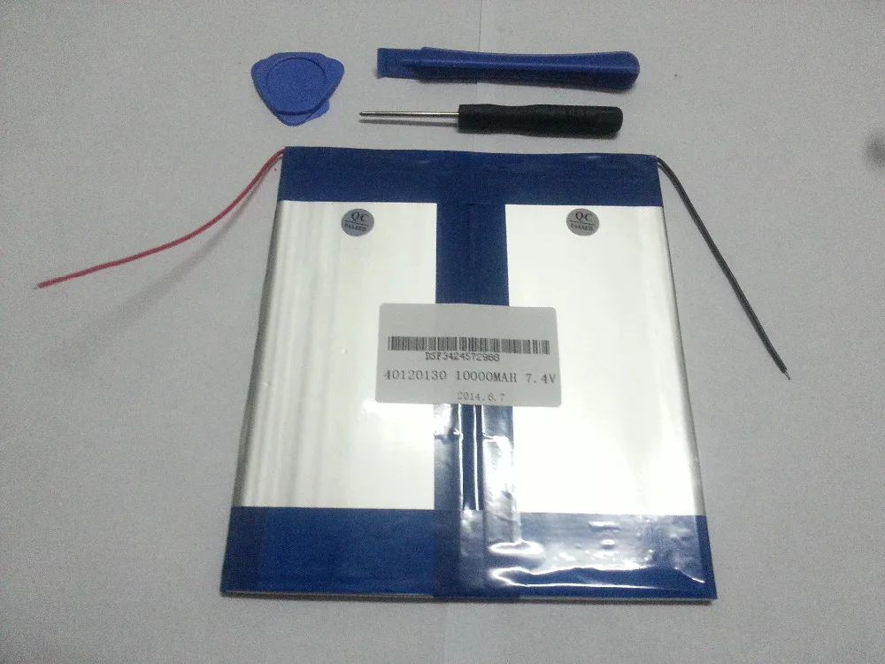 Планшетный ПК с литий ионным аккумулятором 7 4 В 10000 мА · ч [40120130]|ion polymer battery|battery for