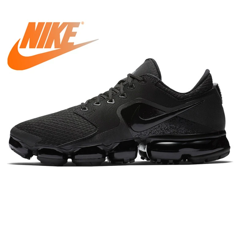 

Original 2018 NIKE AIR VAPORMAX Men's Running Shoes Cushioning Lace-up Breathable Jogging Sneakers Official Athletics AH9046