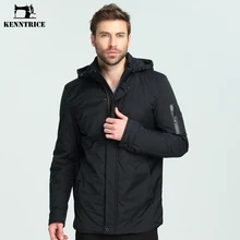 KENNTRICE Мото куртка Мужская Высокое качество тонкое пальто Дешевые пальто зимняя куртка мужская пилот Повседневная Водонепроницаемая ветровка HYC5011