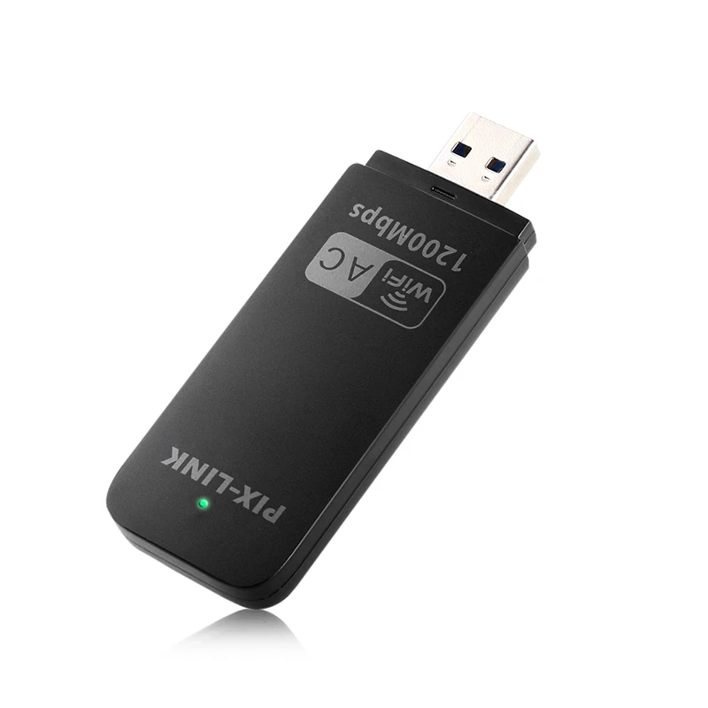 PIXLINK LV UAC04 беспроводной USB адаптер 1200 м 2 4/5 ГГц двухдиапазонный WiFi портативный