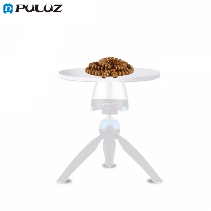 

PULUZ PU363 High Quality One Quarter Inch Screw Interface Round Tray Props 18cm Diameter ABS Material for Tripod Head