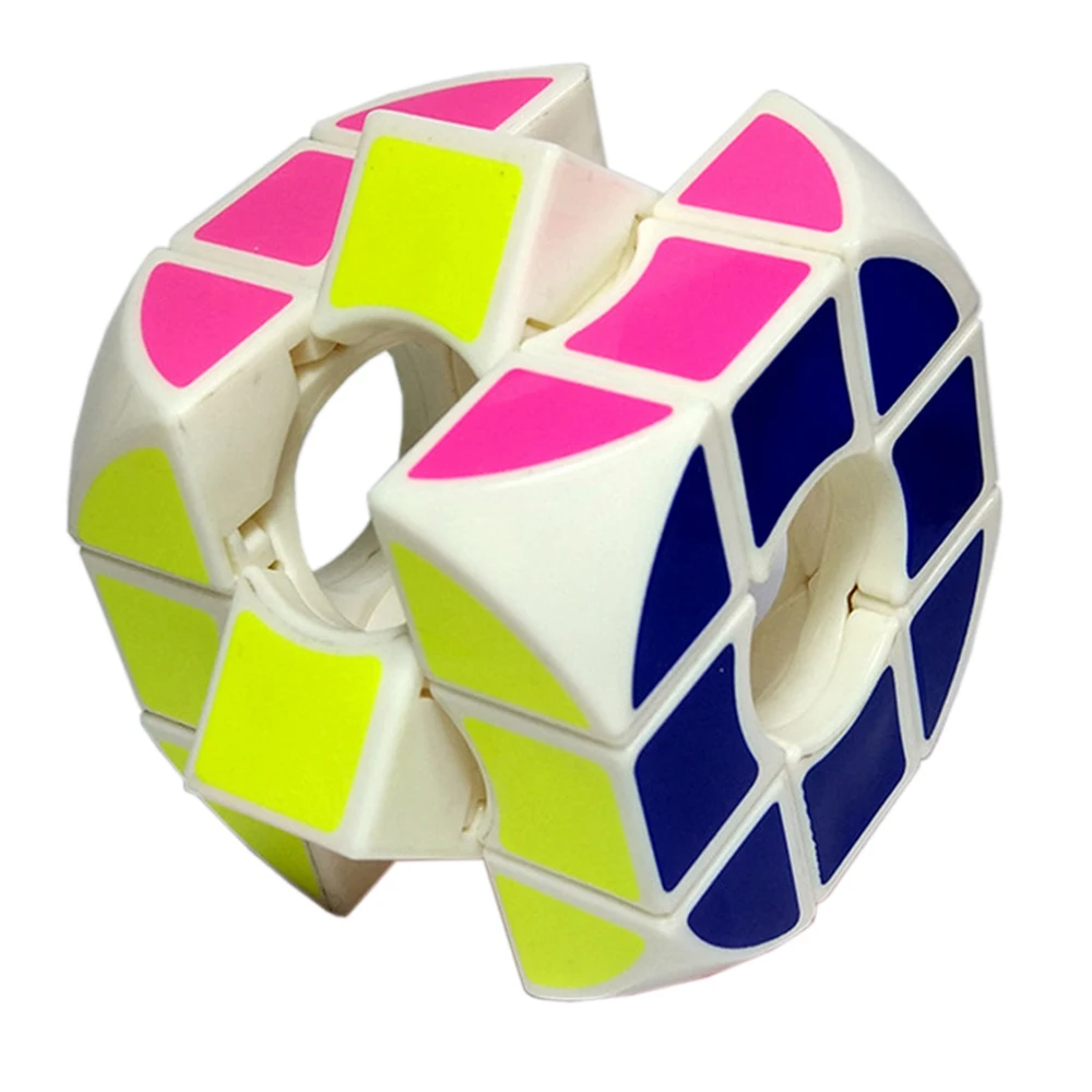 Полый 3x3x3 магический куб 3*3*3 наклейки скоростной куб 3 слоя Cubo Megico игрушка для детей странные формы Игры и Пазлы