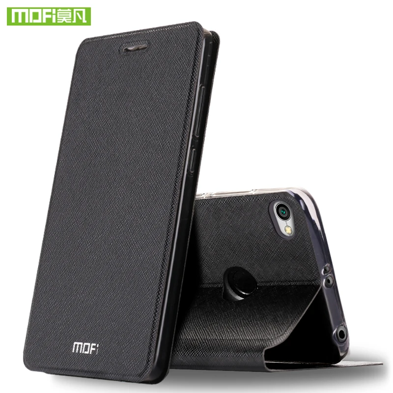 Mofi для Xiaomi Redmi Примечание 5A Prime Pro Чехол Note чехол силиконовый Флип кожаный