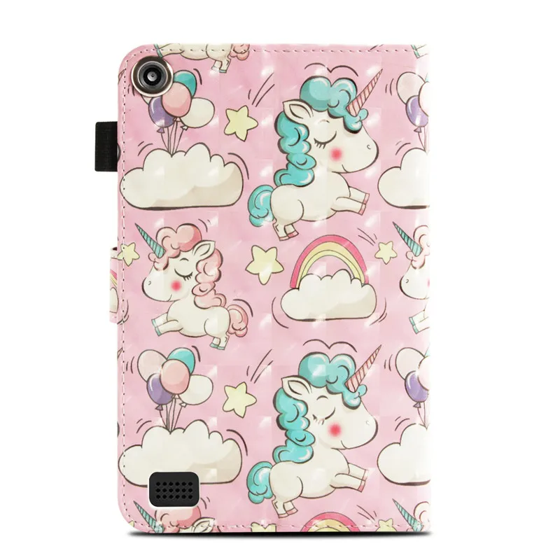 Wekays For Amazon Fire 7 2017 2015 Cartoon Unicorn 3D Leather Funda Case For Amazon Kindle Fire 7 Fire7 2015 2017 7.0 Cover Case Wekays For Amazon Fire 7 2017 2015 Cartoon Unicorn 3D Leather Funda Case For Amazon Kindle Fire 7 Fire7 2015 2017 7.0 Cover Case