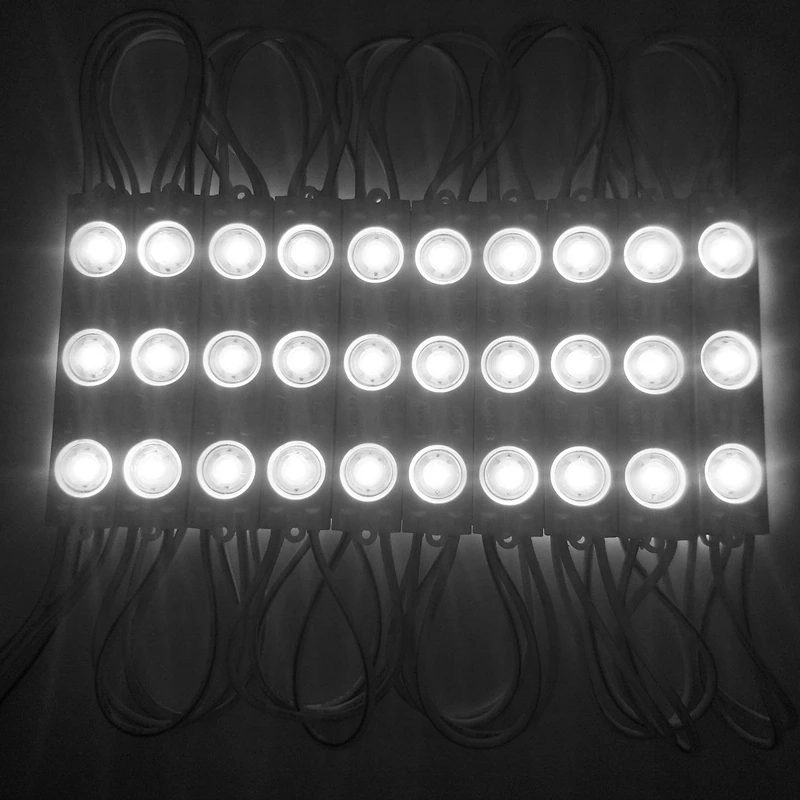 1000 шт SMD 2835 1,5 W 3 светодиодный модуль впрыска для рекламы света слова обратно свет DC12V Водонепроницаемый оптовая продажа