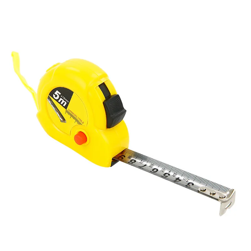 Tape Measure Retractable 5m Universal Self lock Measuring Tape Measure Retractable Flexible