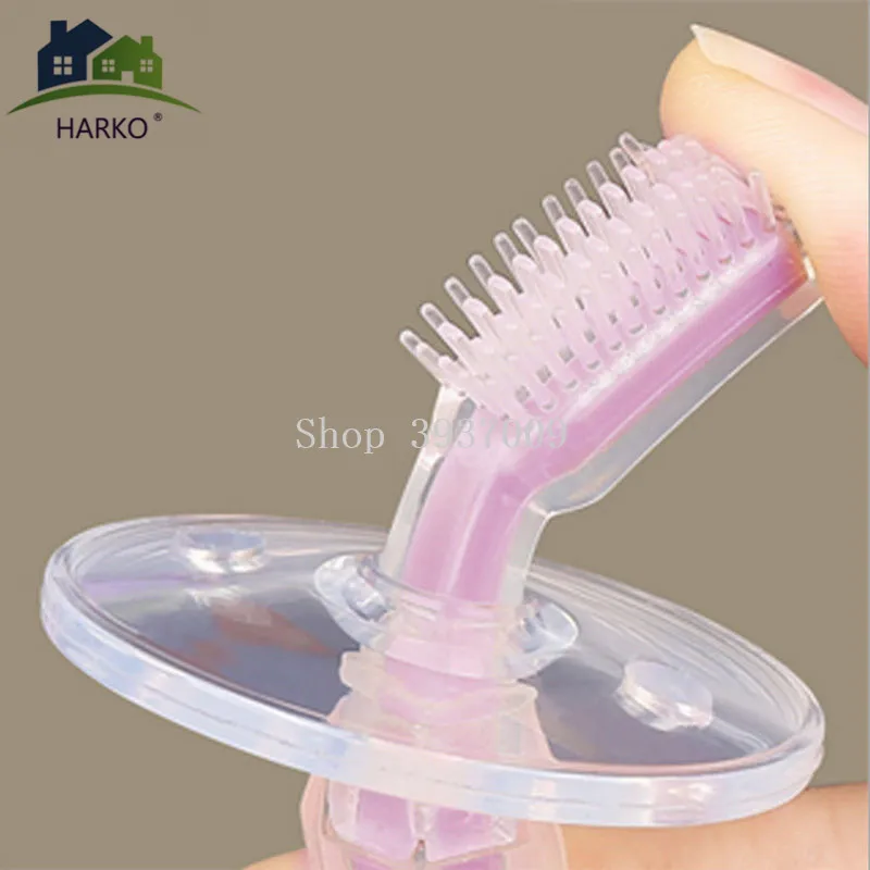 1PC Kids Soft Silicone Training Toothbrush Baby Children Dental Oral Care Tooth Brush Tool Baby Kids Teething Teether