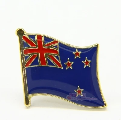 

National Flag Metal Lapel Pin Flag Pin new zealand