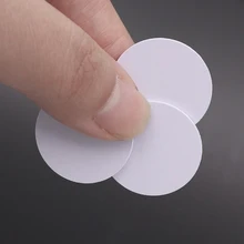 4 шт. Ntag215 14443A тег Стикеры ключевые теги 13,56 МГц llaveros llavero маркер патруль универсальная Этикетка RFID тег мини-телефон с ближней бесконтактной связью тег