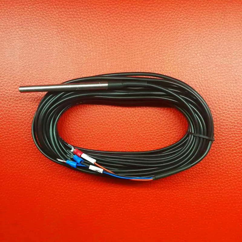 

cowper stove CU50 type indoor temperature probe thermistor temperature sensor 2m length cable for hot blast stove