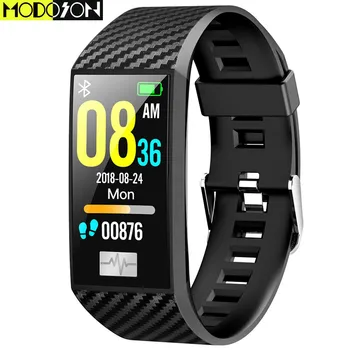 

MODOSON Bluetooth Smart Bracelet DT58 Heart Rate Monitor Band Blood Pressure Watch Activity Fitness Tracker Smartband Smartwatch