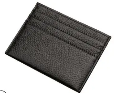 

2019 new fashion genuine leather card wallet ,women/men small wallet free shipping