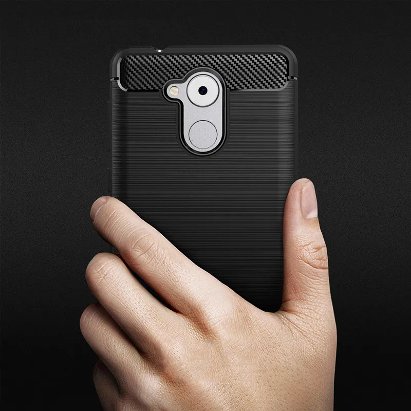 

For Huawei P9 Lite Smart DIG-L03 DIG-L22 DIG-L23 Case Environmental Carbon Fiber Phone Case For Huawei Diego DIG L03