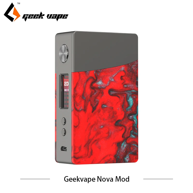 Original Geekvape Nova Mod Geek vape Nova 200W Box Mod dual Battery elektronik sigara Vaporizer Fit VS Geekvape Zeus Dual RTA Original Geekvape Nova Mod Geek vape Nova 200W Box Mod dual Battery elektronik sigara Vaporizer Fit VS Geekvape Zeus Dual RTA