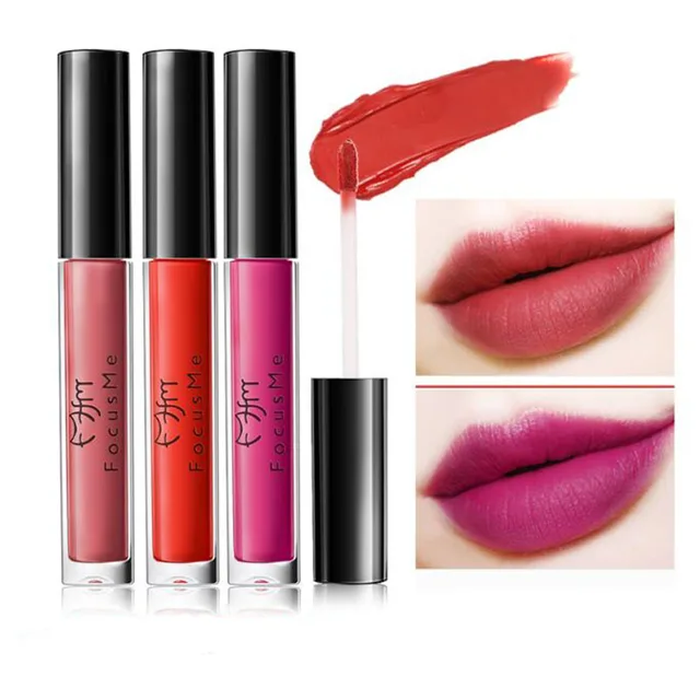 Fm 6 Colors Long Lasting Pomade Lip Tint Makeup Lip Gloss Waterproof