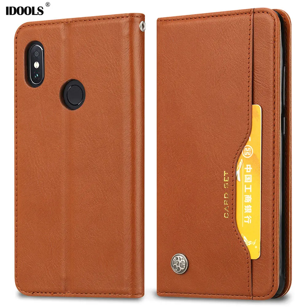 

IDOOLS Cover Flip Case For Xiaomi mi Max 3 Max3 Wallet Card Slot Stand Phone Bags Cases For Xiaomi Max 3 Shell 7'' Card pocket