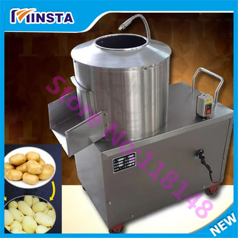 Free Shipping Commercial Automatic Potato Peeler/Potato Skin Removal