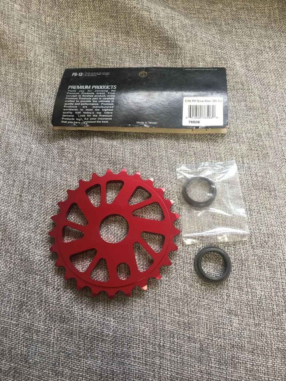 Premium Bmx Gnarstar Sprocket 25t 7075 Full Cnc Chainwheel Bmx