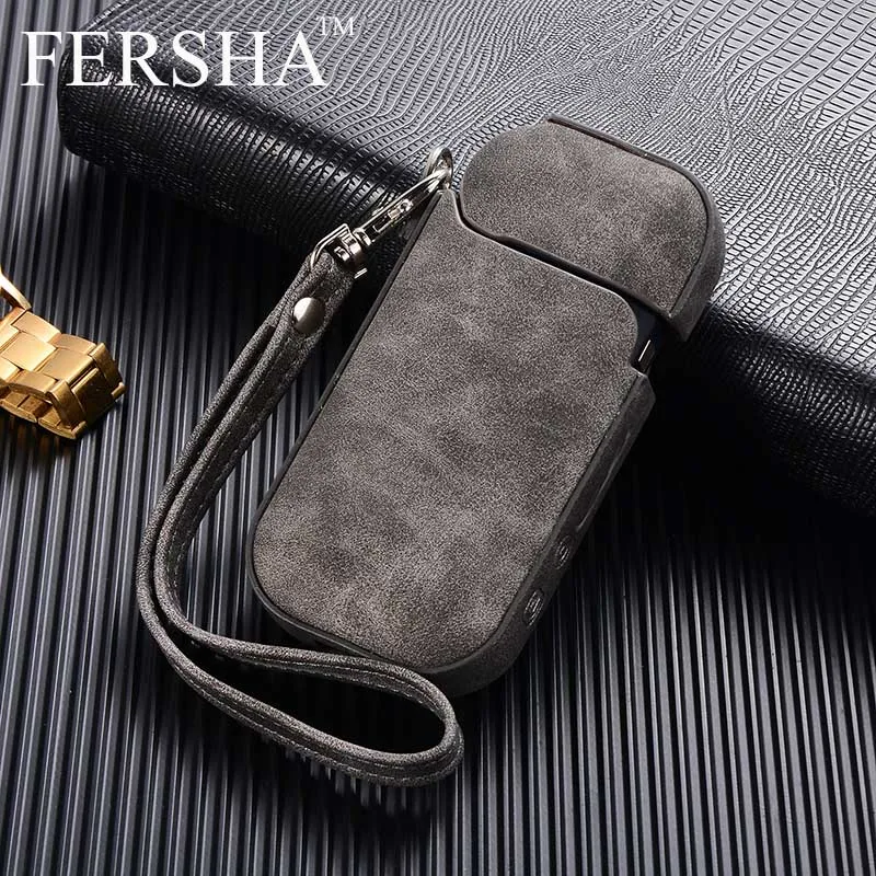 

FERSHA electronic smoked sand reproductive skin IQOS 2 - 4 handover car owners handset personal protective sheepskin
