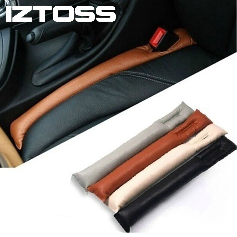 Car Interior Accessories Car Seat Gap Filler Spacer Filler Padding Beige PU Leather Faux Leather Cotton Filled Car Interior Accessories Car Seat Gap Filler Spacer Filler Padding Beige PU Leather Faux Leather Cotton Filled